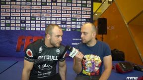 Z FEN do UFC? Duża stawka walki Mateusza Rębeckiego. "Porozmawiajmy, jak podpiszę kontrakt"