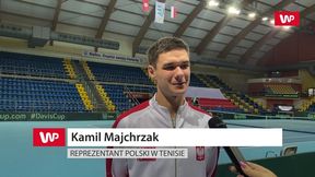 Tenis. Budujące słowa Kamila Majchrzaka o Kacprze Żuku: Sam sobie wyznacza limity