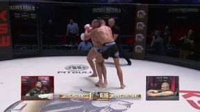 MMA. "Tylko jeden". Nokaut na wagę finału! Zobacz całą walkę Adrian Bartosiński - Piotr Walawski