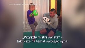 #dziejesiewsporcie: zobacz przyszłego mistrza świata w boksie. Ma... 5 lat