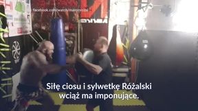 #dziejesiewsporcie: 42-letni Marcin Różalski nadal w świetnej formie. Siła ciosu wciąż imponująca