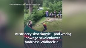 #dziejesiewsporcie: pokazali, jak na nartach skakać do wody