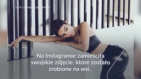 #dziejesiewsporcie: Georgina Rodriguez na snopie siana