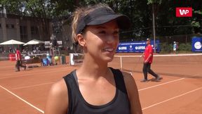 Lotos PZT Polish Tour. Paula Kania-Choduń: Tenis w końcu sprawia mi przyjemność