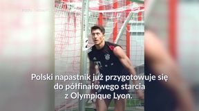 #dziejesiewsporcie: Robert Lewandowski szlifuje kolejny element gry przed półfinałem Ligi Mistrzów