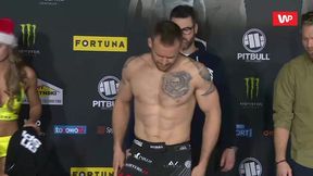 "Klatka po klatce" (on tour). KSW 57. Oficjalne ważenie przed walką Kincl vs. Drwal!