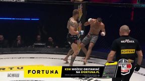 Co za nokaut na KSW 57! Zobacz, jak Kincl ustrzelił Drwala