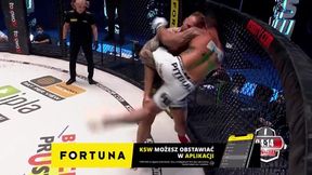 MMA. KSW 58. Zobacz niesamowite obalenie i poddanie Michała Andryszaka