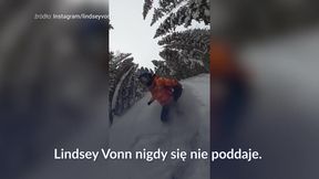 #dziejesiewsporcie: szaleństwo Lindsey Vonn. Upadek jej nie złamał