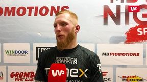 Robert Parzęczewski po zwycięstwie na gali MB Boxing Night. "Życie jest ciężkie"