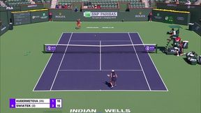 Iga Świątek zdominowała rywalkę. Szybki awans Polki do 4. rundy Indian Wells [SKRÓT MECZU]