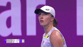 Co to był za mecz! Iga Świątek w finale WTA Doha [SKRÓT MECZU]