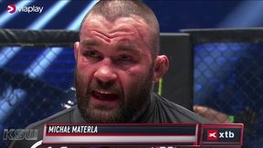 Michał Materla zwrócił się do kibiców po walce na KSW 78. Miał łzy w oczach