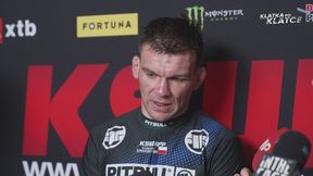 Charzewski po debiucie w KSW: "Chciałem boksować i mam nauczkę"