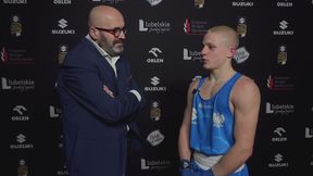 Nikolas Pawlik ocenił wygraną walkę na gali Suzuki Boxing Night