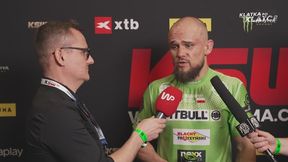 "Jakby mnie ktoś złapał wózkiem widłowym". Sobiech po walce z Charzewskim na KSW 91