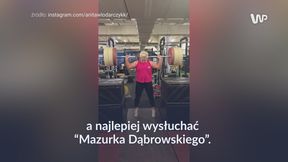 #dziejesiewsporcie: tyle kilogramów podnosi Anita Włodarczyk na treningu