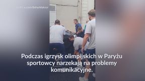 Auto blokowało przejazd. Wtedy z autokaru wysiadła grupa mężczyzn