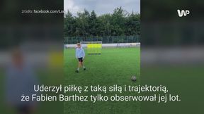 #dziejesiewsporcie: Odtworzył legendarny gol z rzutu wolnego. Tylko spójrz na to uderzenie!