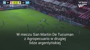 #dziejesiewsporcie Co za strzał! Gol "stadiony świata" w Argentynie