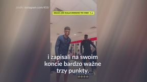 #dziejesiewsporcie: Wygrali w derbach i się zaczęło. Nagranie hitem internetu