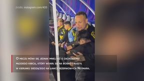 Najpierw ucieczka ochroniarzom, a potem to. Rozczulające sceny