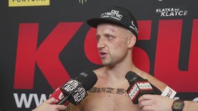 Zwycięski powrót mistrza KSW po długiej przerwie. "Czułem presję"
