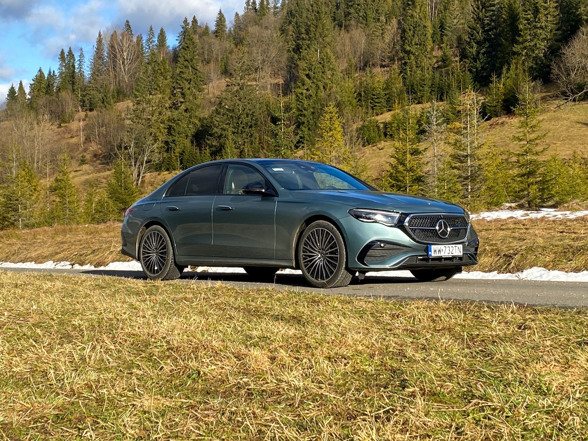 test-mercedes-e220d-4matic-w214-czy-w-g-rach-jest-nieg-ten