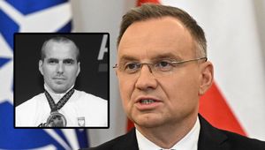 Prezydent zareagował na śmierć Michała Dąbrowskiego. Wpis krótko przed północą