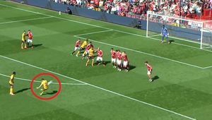 Antyrekord Manchesteru United. A wszystko przez cudownego gola z rzutu wolnego