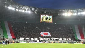 Smutne obrazki we Wrocławiu. Tak kibice Śląska zareagowali na spadek