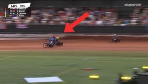 Żużel. Szalona akcja w finale Grand Prix. Koniecznie musisz zobaczyć ten wyścig!