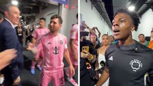 Jest wielkim fanem Ronaldo. Chciał spotkać się z Messim. Taki był efekt