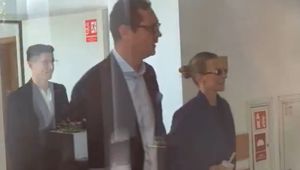 Lewandowska pojawiła się w sądzie. Nie była sama