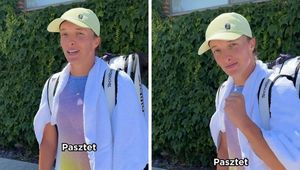 Świątek powiedziała co innego. Ależ wpadka na Wimbledonie