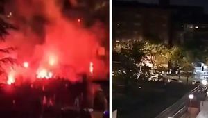 Zamieszki w Hiszpanii. Są nowe nagrania z bójki kiboli Lecha