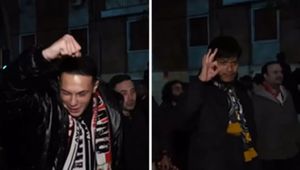 Kpili z Lecha na całego. Tylko spójrz, co robili fani Rayo po meczu