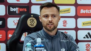 Pierwsze słowa nowego trenera ŁKS Łódź. "W poprzednich drużynach cele dowoziłem"