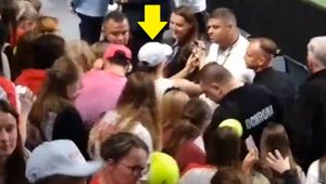 Nagrał, co zrobiła Świątek po meczu. Klasa!