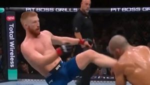 Potworny nokaut. Nagranie tylko dla widzów o mocnych nerwach