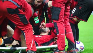 Dramat reprezentanta. Płacz, nosze i kontuzja