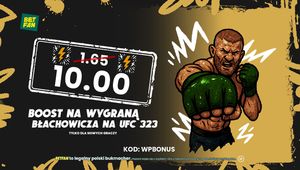 Co za okazja! Kurs 10 na wygraną Błachowicza w UFC 323