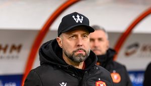 Trener Widzewa dumny z drużyny mimo porażki. "Trudny moment"