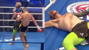 Było 13 sekund do końca rundy. Nagle zadał zabójczy cios [WIDEO]