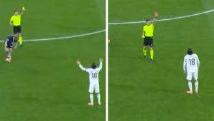 Dostał żółtą. Trzy sekundy i... czerwona. Kuriozum w meczu Realu