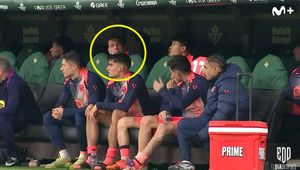 Nie uwierzysz, co Szczęsny robił na ławce. Wszystko się nagrało