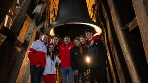 Średniowieczny dzwon rozpoczął odliczanie do startu najważniejszej przyszłorocznej imprezy sportowej w Polsce