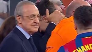 Wyczytali z ruchu warg, co prezes Realu powiedział do Lewandowskiego