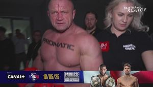 Tak Pudzianowski zareagował po przegranej. Zobacz, co działo się po walce z Hallem