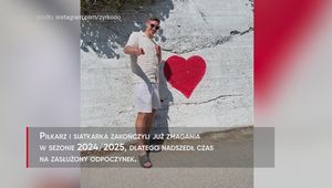 #dziejesiewsporcie: Polski piłkarz i siatkarka na urlopie. Co za widoki